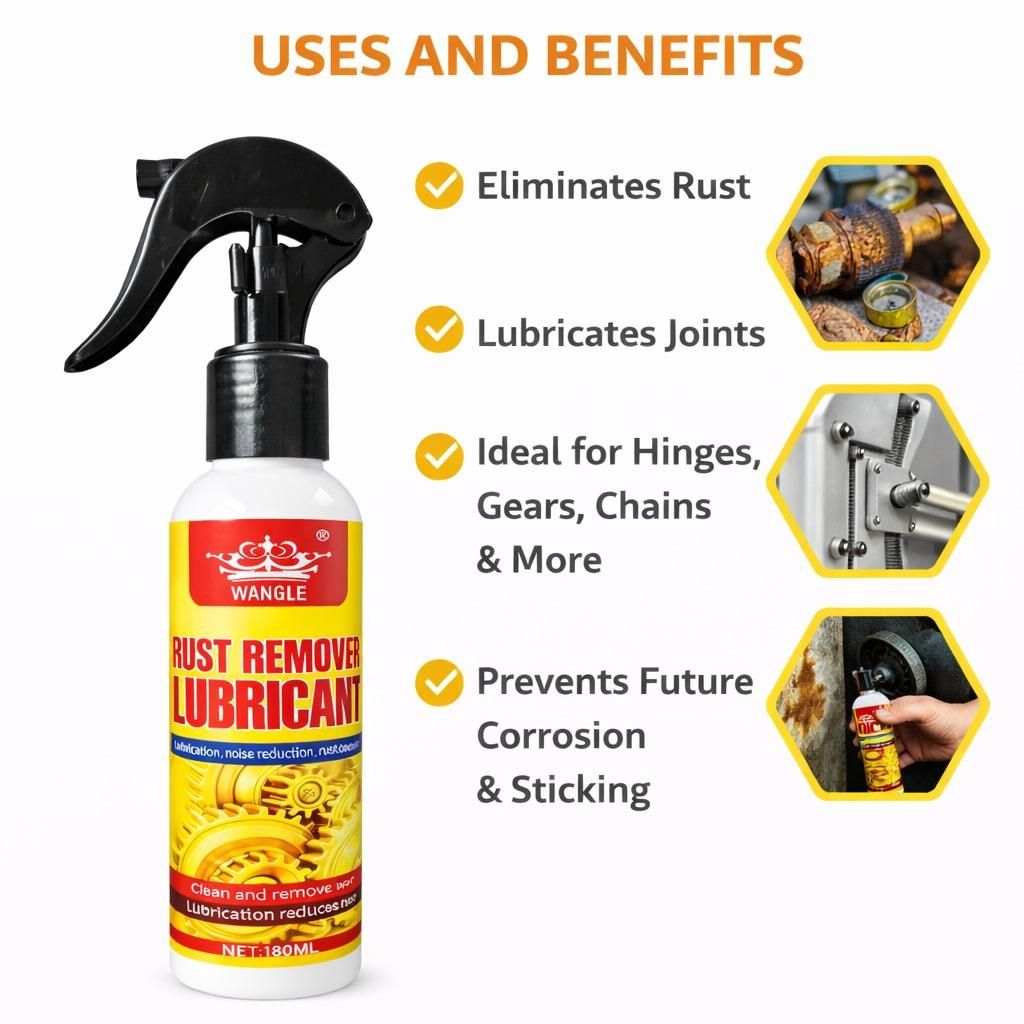 Rust Remover Lubricant 180 ml (Pack of 2)